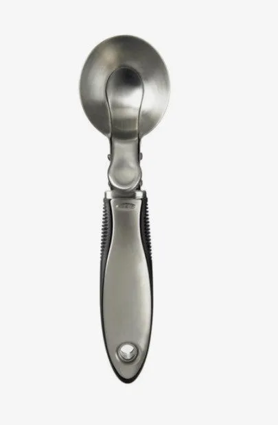 --SteeL Lever Ice Cream Scoop