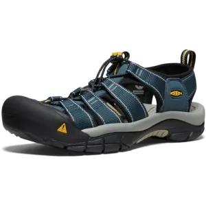 1001938 KEEN NEWPORT H2 CLOSED TOE WATER SANDALS NAVY/MEDIUM GRAY Size 12 - Like New