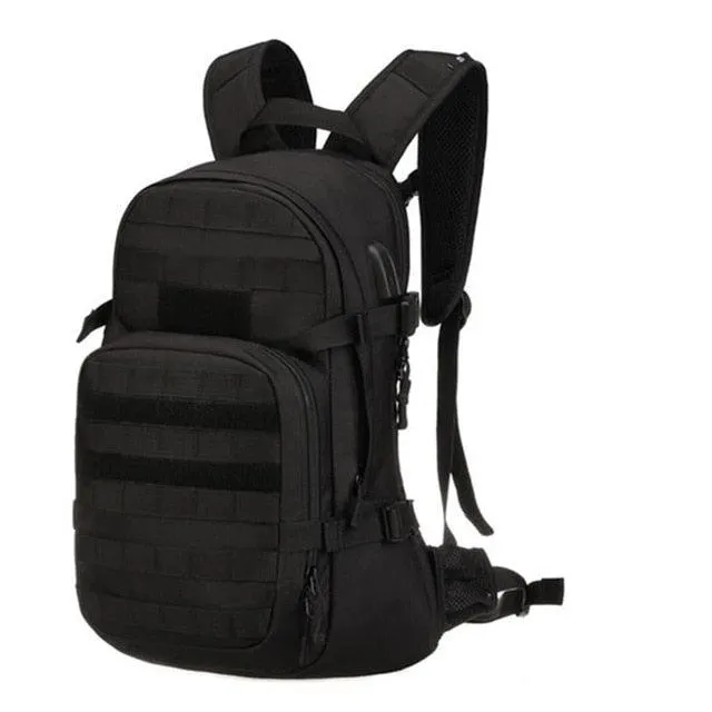 25L Molle Backpack USB Charging Camping Rucksack