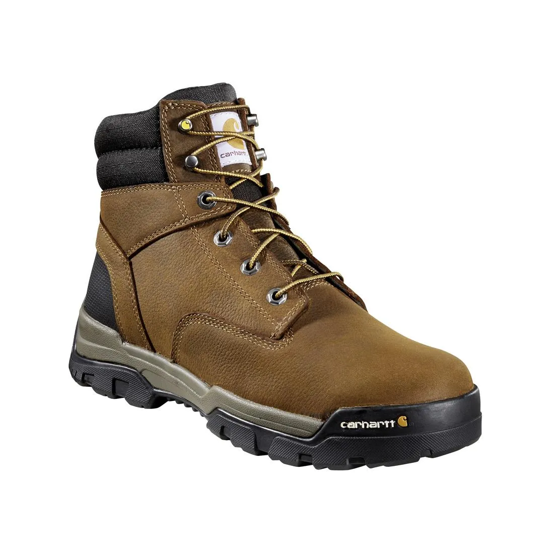 6" Ground Force Waterproof Soft Toe Boot Brown