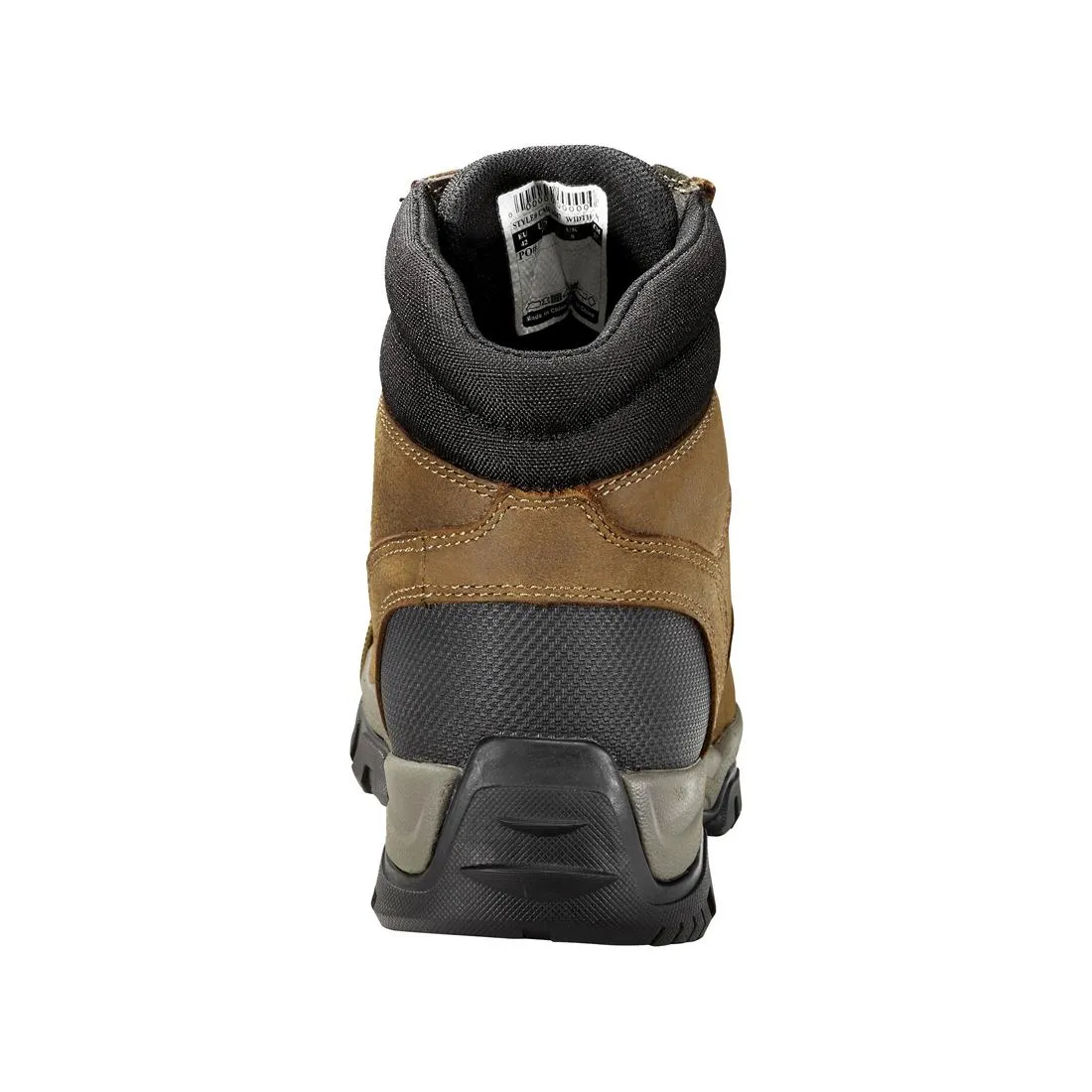 6" Ground Force Waterproof Soft Toe Boot Brown