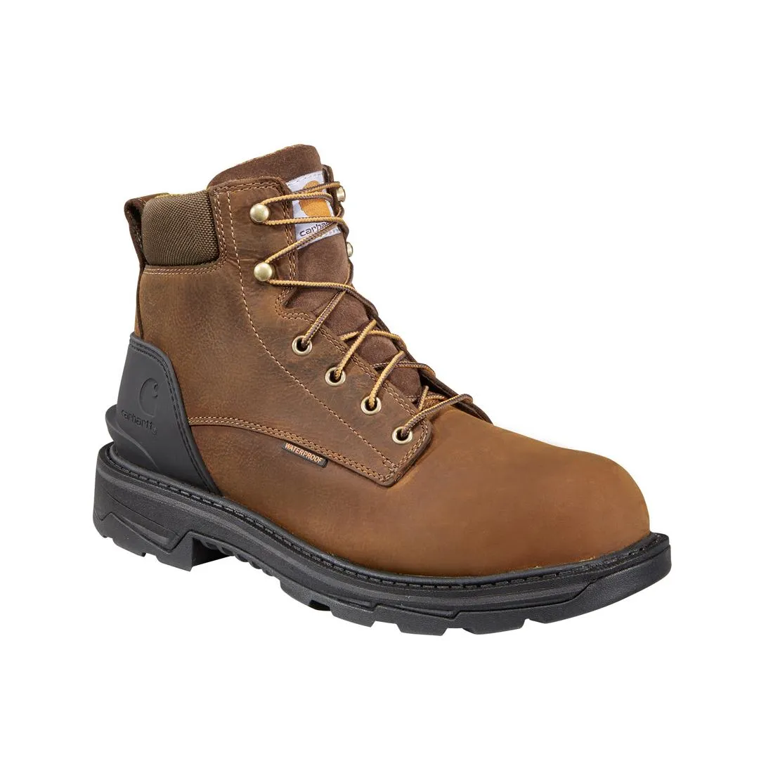 6" Ironwood Waterproof Alloy Toe Work Boot Brown