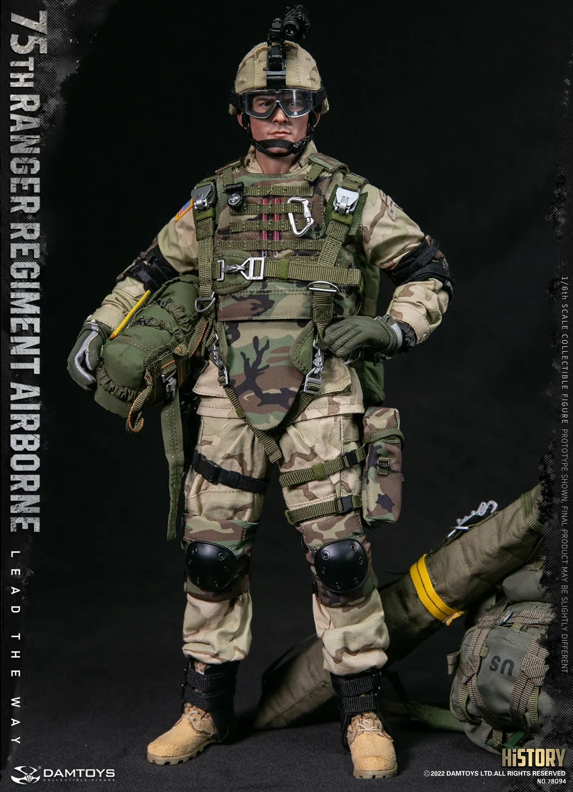 75th Ranger Regiment Airborne - 3C Desert Combat Uniform Set