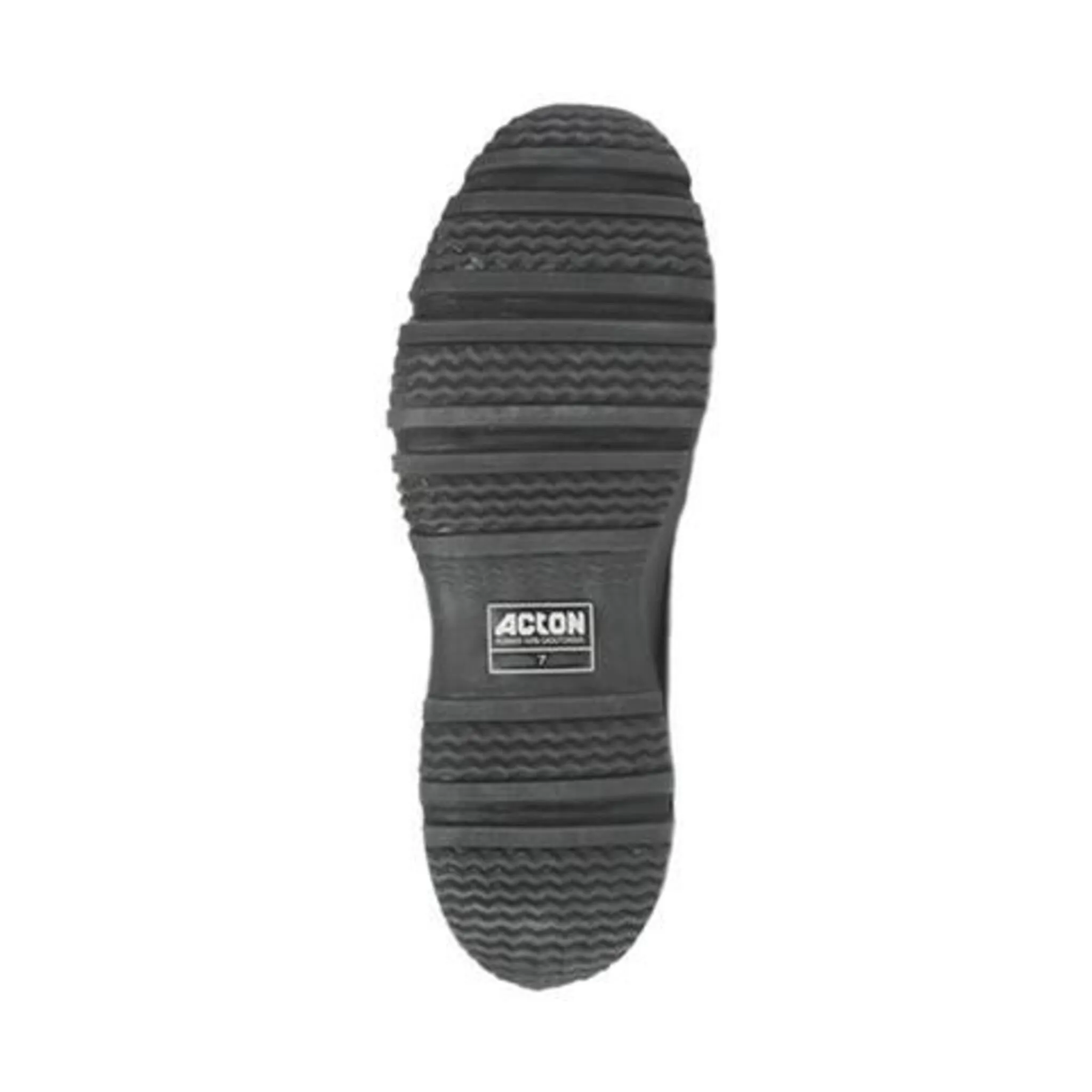 Acton Men's Work Boot Overshoes X-Tra - Waterproof Natural Rubber, Knit Lined, Ultimate Protection, Adjustable, Reinforced Rubber, Wide Fit | Sizes 6-17