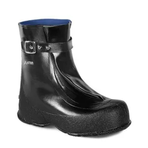 Acton Men's Work Boot Overshoes X-Tra - Waterproof Natural Rubber, Knit Lined, Ultimate Protection, Adjustable, Reinforced Rubber, Wide Fit | Sizes 6-17