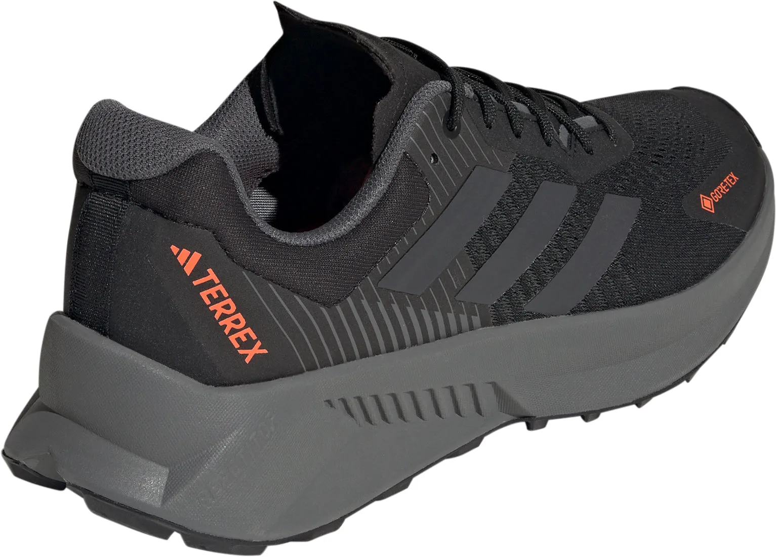 adidas Terrex Soulstride Flow GORE-TEX Mens Trail Running Shoes - Black