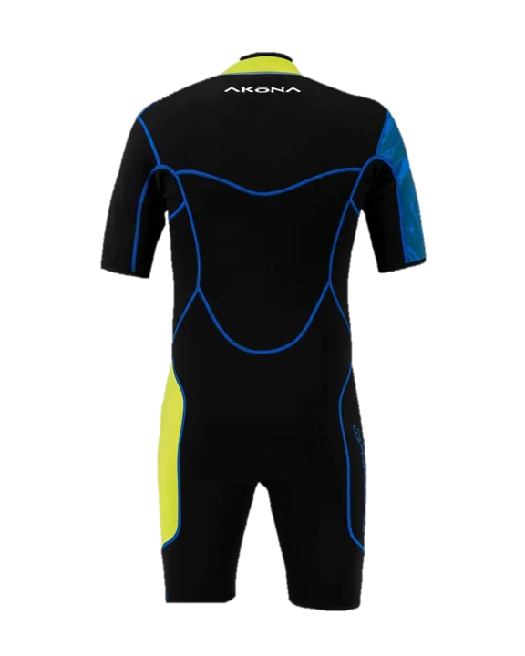 Akona 3/2mm Men's Front Zip Tropic Shorty Wetsuit