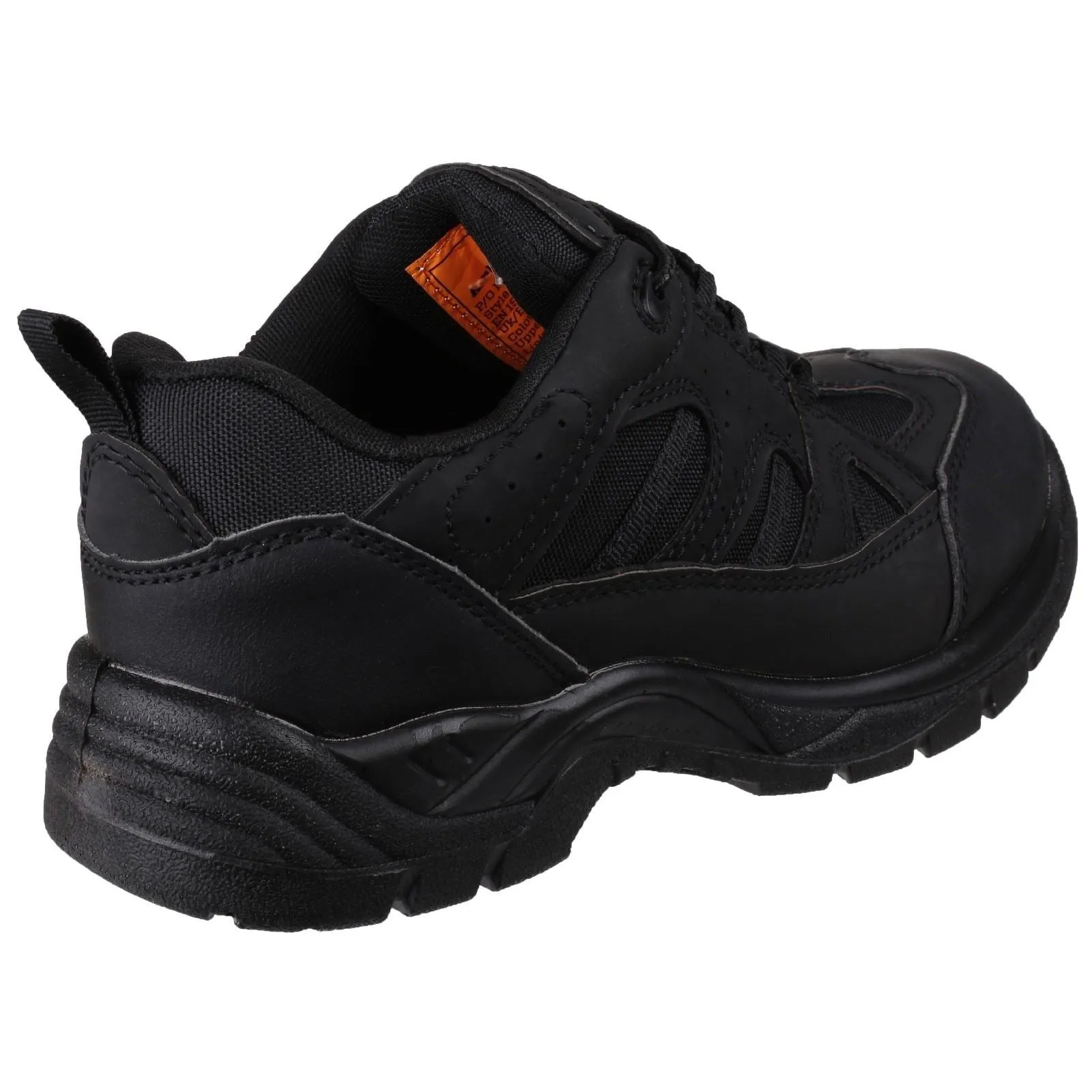 Amblers Men Boots - FS214 Vegan Friendly Safety Shoes in Black, 4-13