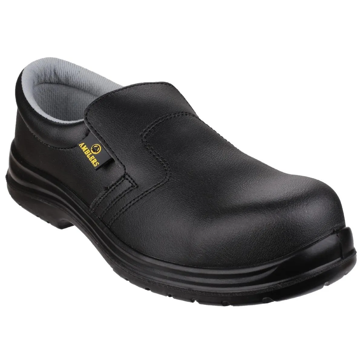 Amblers Safety FS661 Metal Free Lightweight Slip on safety Shoe Black