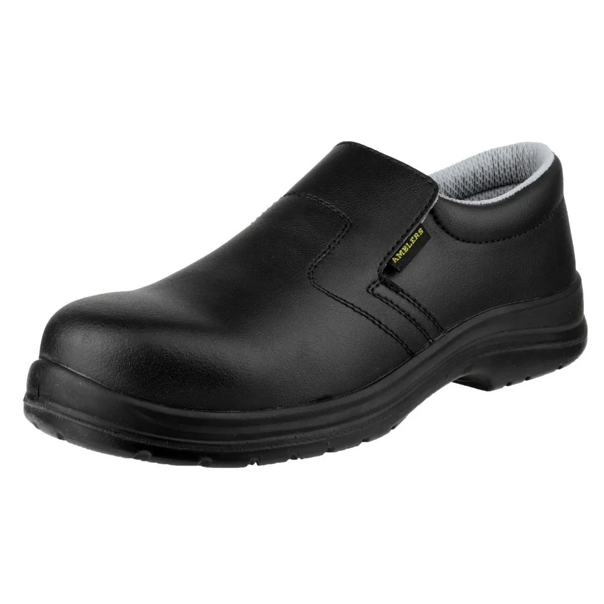 Amblers Safety FS661 Metal Free Lightweight Slip on safety Shoe Black