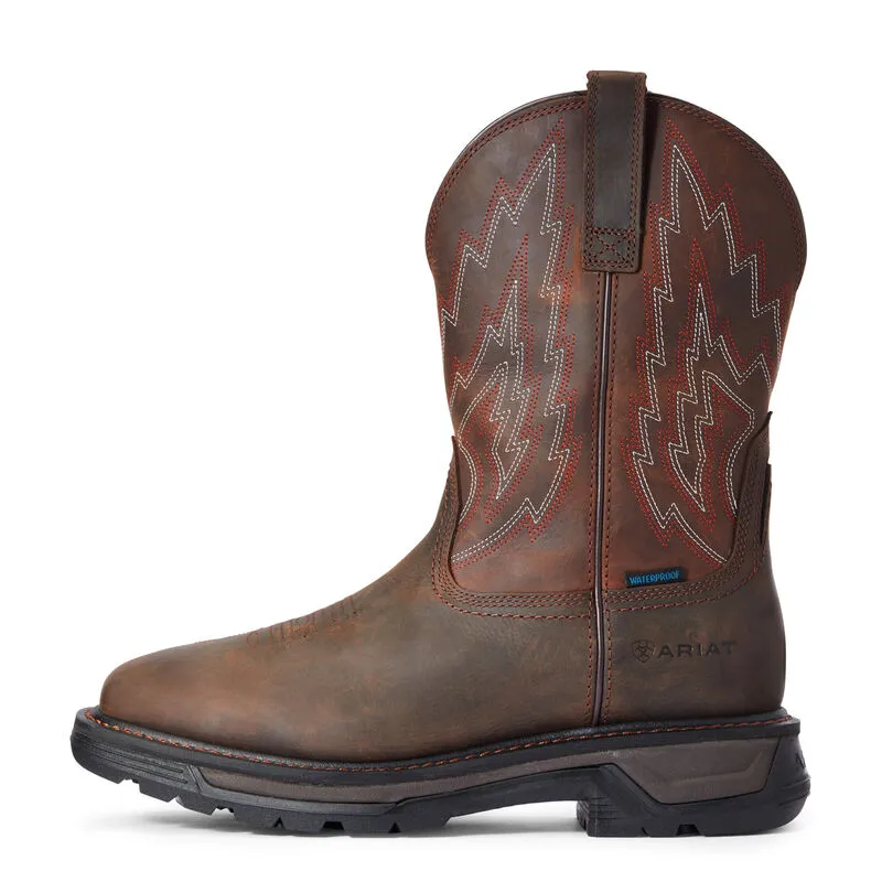 ARIAT MEN'S Style No. 10033991 Big Rig Waterproof Work Boot