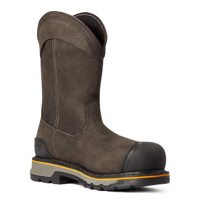 ARIAT MEN'S Style No. 10038282 Stump Jumper Pull-On Waterproof Composite Toe Work Boot