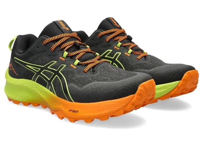 Asics Mens Gel Trabuco 11 - Black/Neon Lime