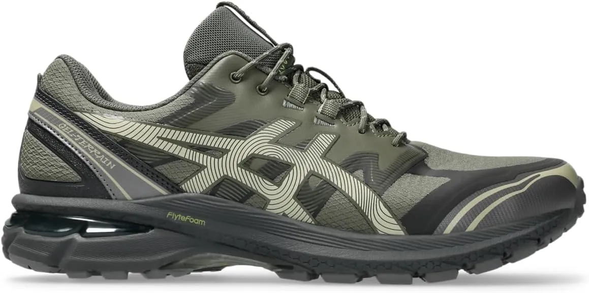Asics Unisex Gel-Terrain Sportstyle Shoes, 9, Mantle Green/Khaki