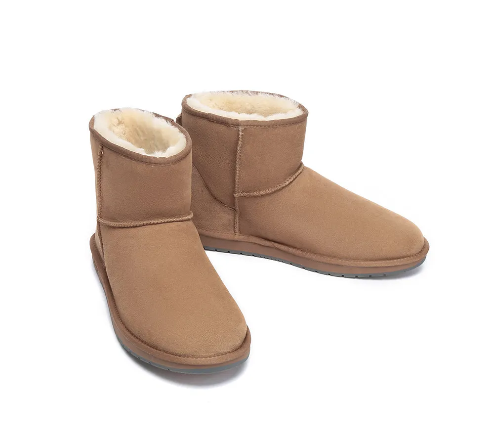 AUSTRALIAN SHEPHERD® UGG Boots Men Sheepskin Wool Large Size Mini Classic