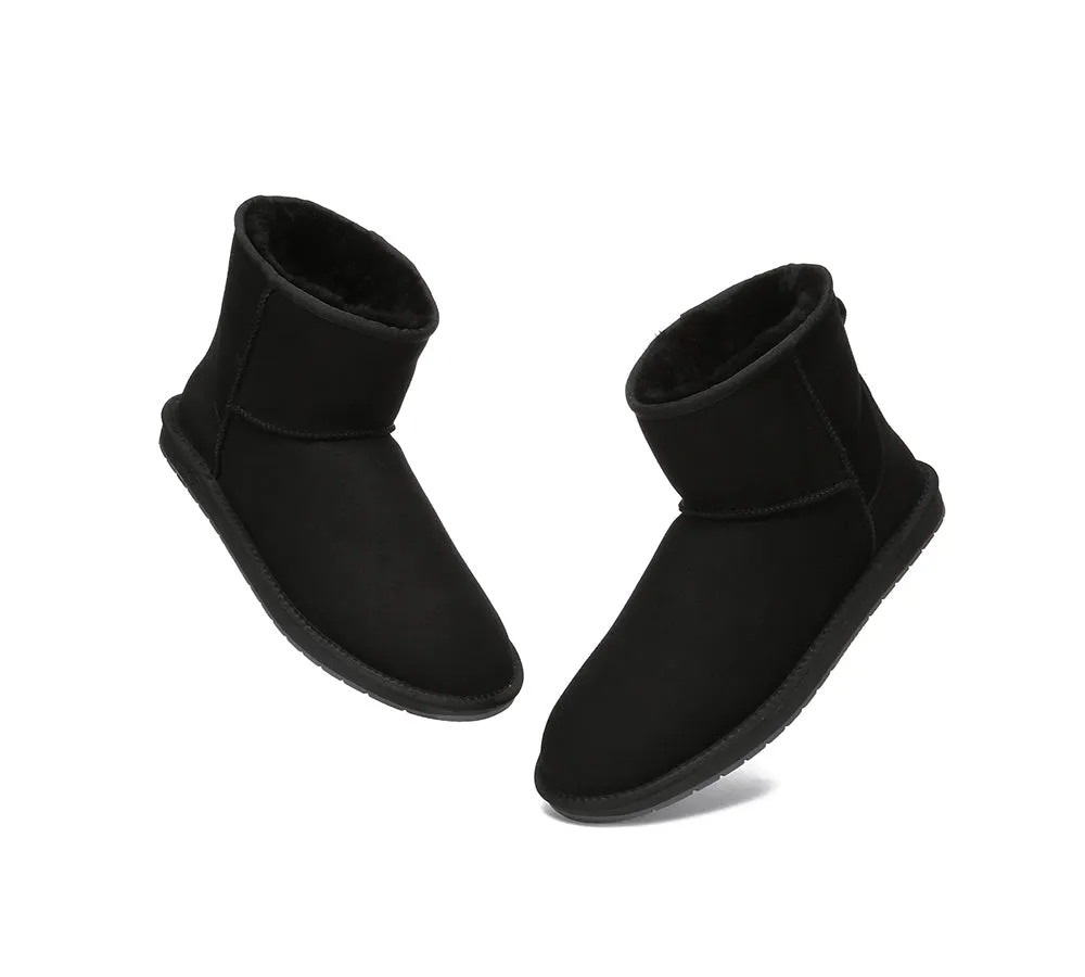 AUSTRALIAN SHEPHERD® UGG Boots Men Sheepskin Wool Large Size Mini Classic