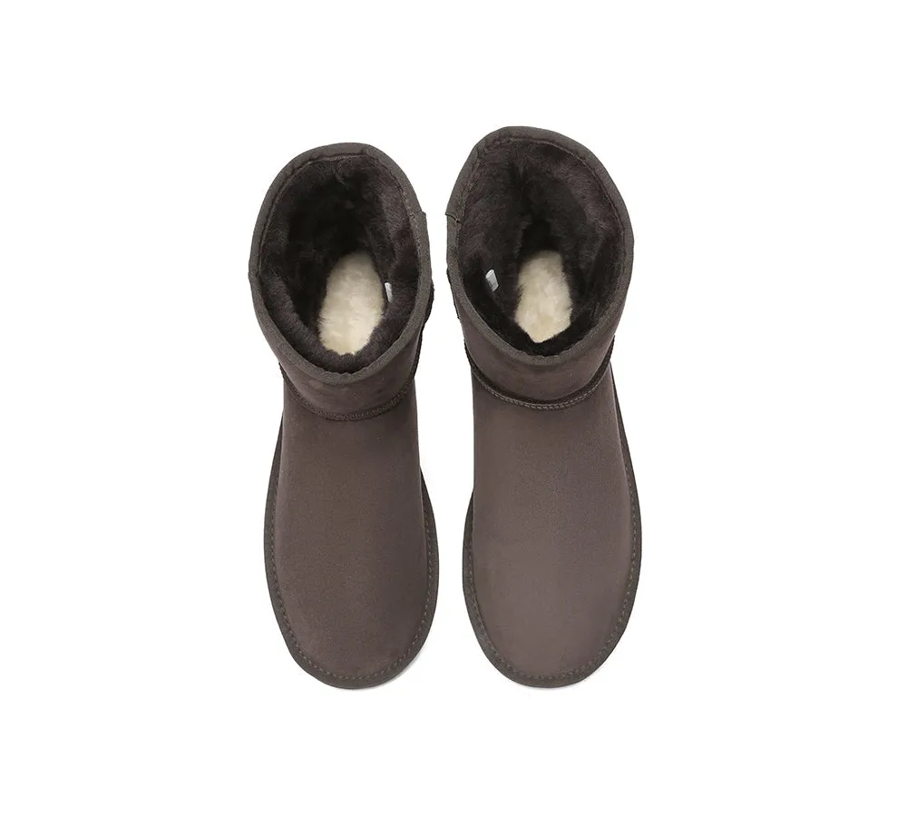 AUSTRALIAN SHEPHERD® UGG Boots Men Sheepskin Wool Large Size Mini Classic