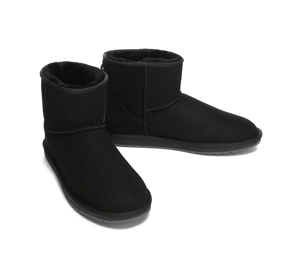 AUSTRALIAN SHEPHERD® UGG Boots Men Sheepskin Wool Large Size Mini Classic