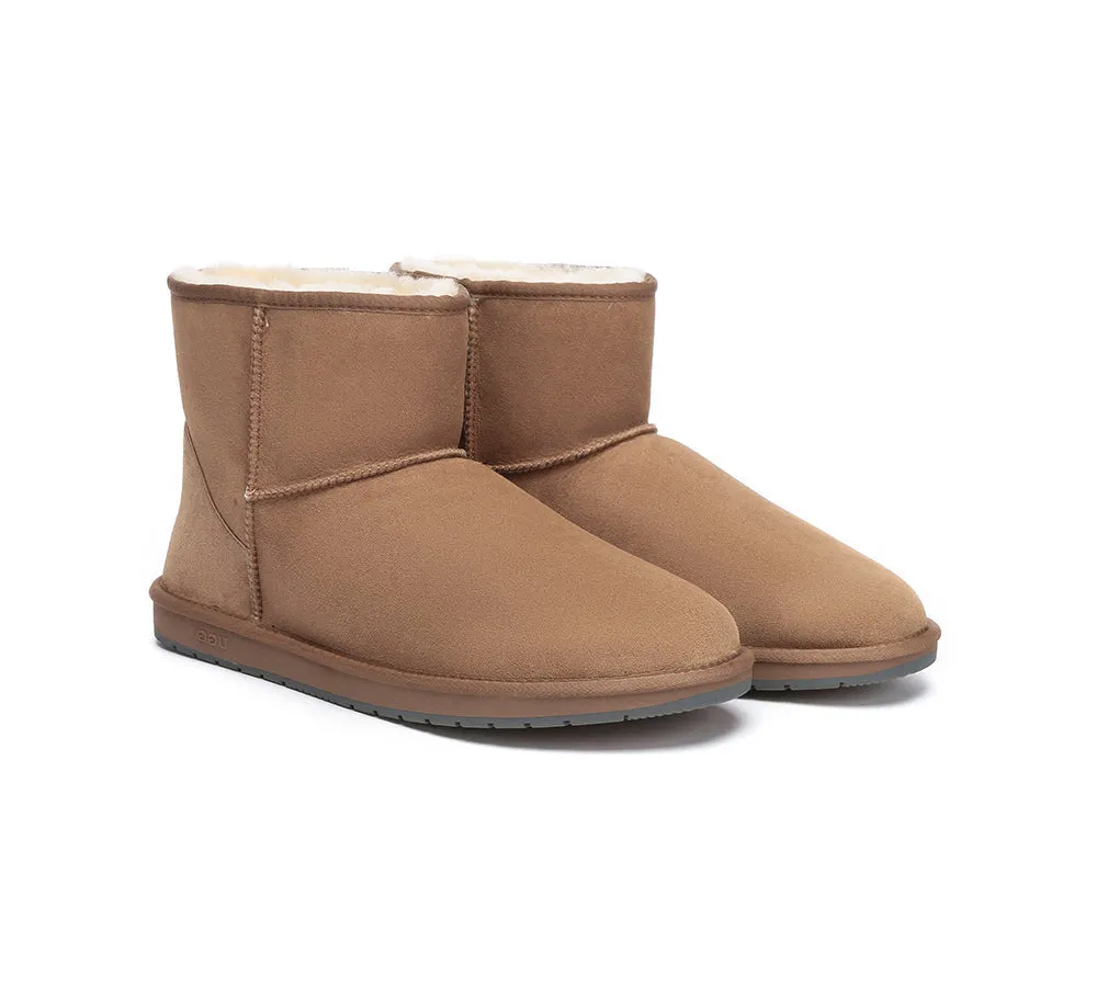 AUSTRALIAN SHEPHERD® UGG Boots Men Sheepskin Wool Large Size Mini Classic