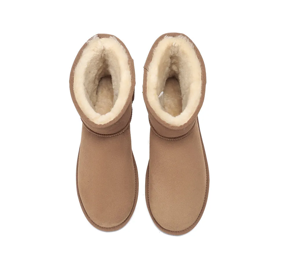 AUSTRALIAN SHEPHERD® UGG Boots Men Sheepskin Wool Large Size Mini Classic