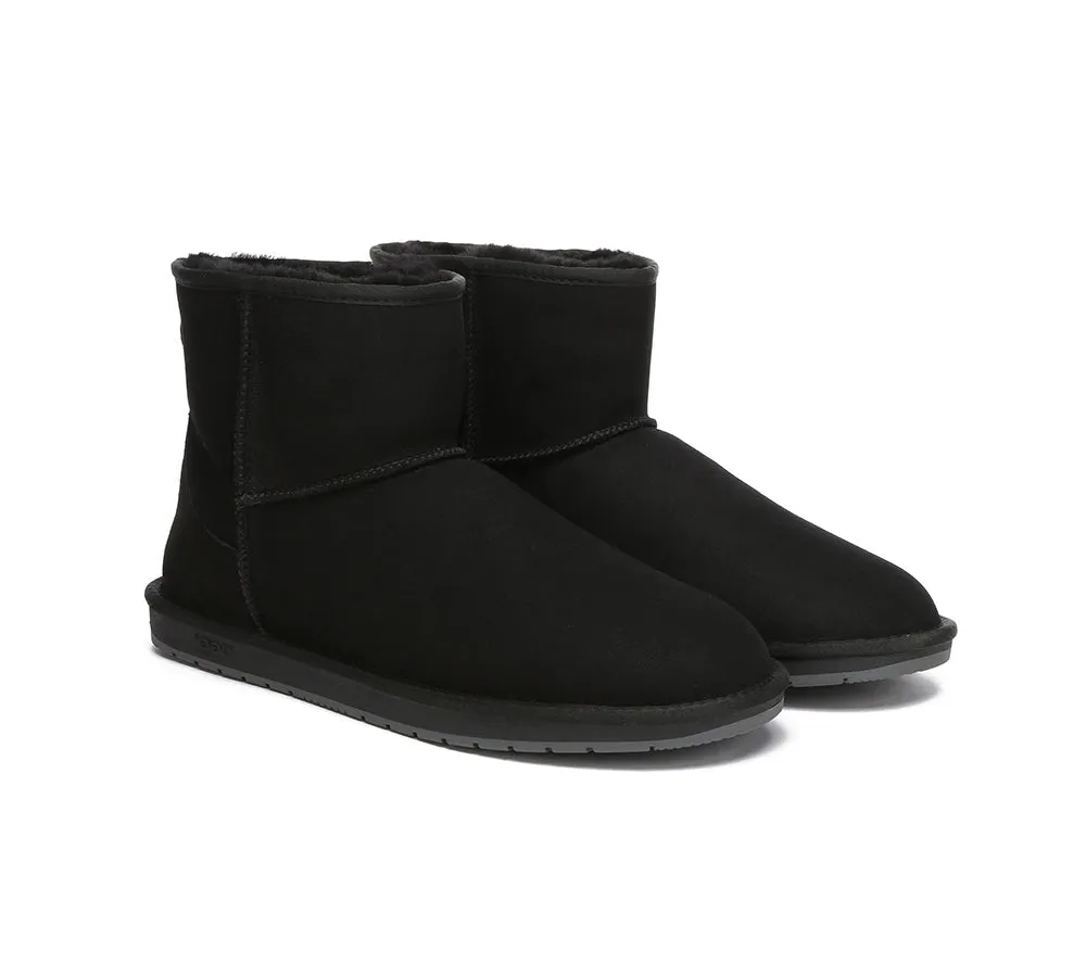 AUSTRALIAN SHEPHERD® UGG Boots Men Sheepskin Wool Large Size Mini Classic