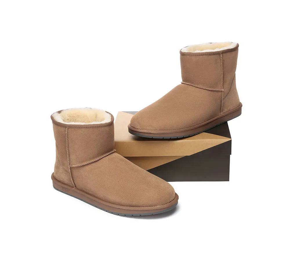 AUSTRALIAN SHEPHERD® UGG Boots Men Sheepskin Wool Large Size Mini Classic