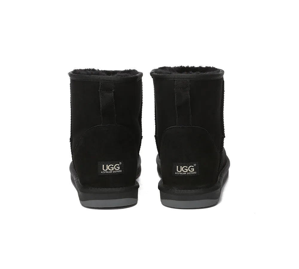 AUSTRALIAN SHEPHERD® UGG Boots Men Sheepskin Wool Large Size Mini Classic
