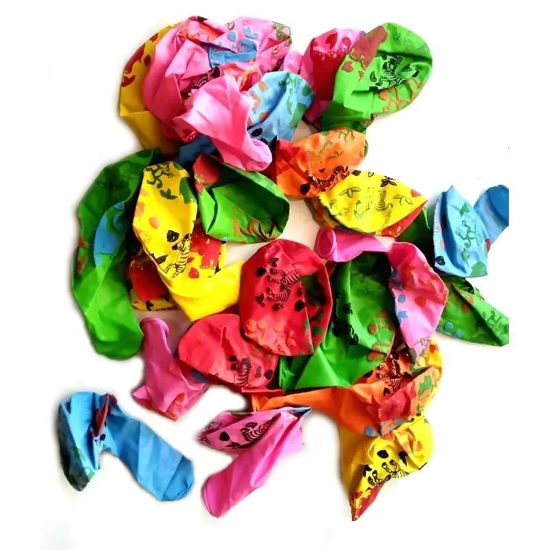 Balloons Jungle Theme Multi-Color Large Latex balloons (6 pack)