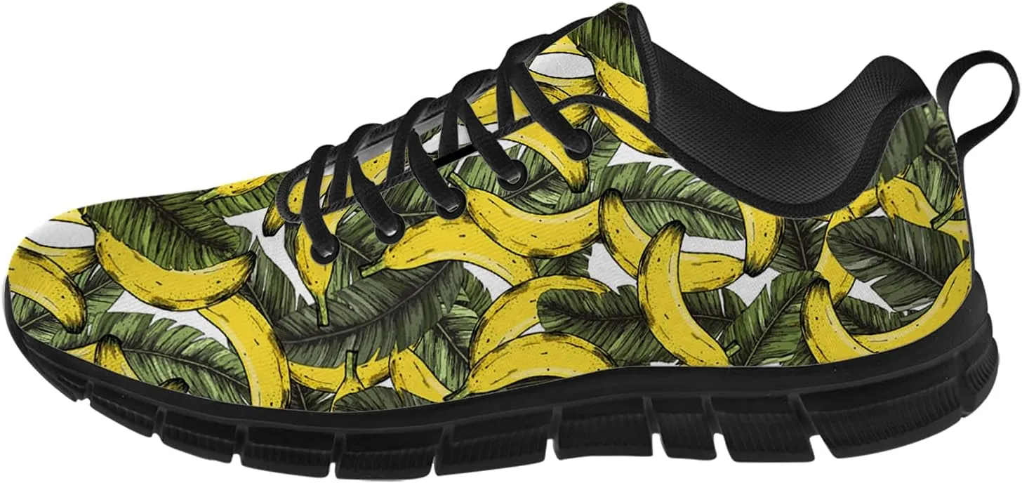 Banana Womens Mens Shoes Trail Running Shoes Comfortable Outdoor Sport Cross Training Sneakers Gifts for Boys Girls
