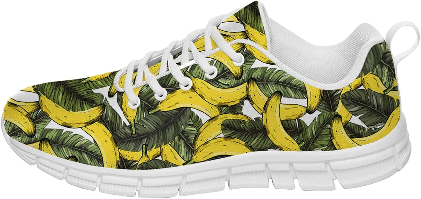 Banana Womens Mens Shoes Trail Running Shoes Comfortable Outdoor Sport Cross Training Sneakers Gifts for Boys Girls