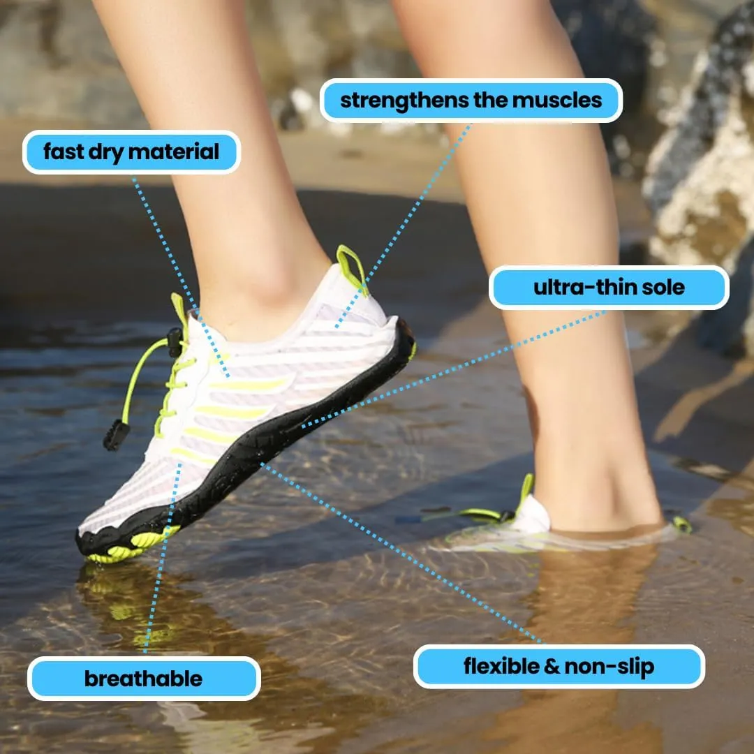 Barefoot Shoes, Fivefinger Toe Shoes Men Women Trail Running Shoes, Suitable for Diving Swimming Rock Climbing and Hiking