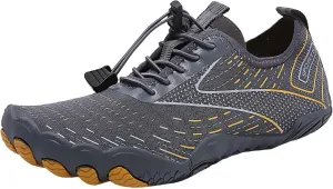 Barefoot Shoes for Women Men Breathable & Non Slip Athletic Footwear Wide Toe Couples Quick-Dry Water Aqua Shoes Beach Diving Widing Pool River Walking Summer Hiking Shoe Men,Indoor Fitness Shoe