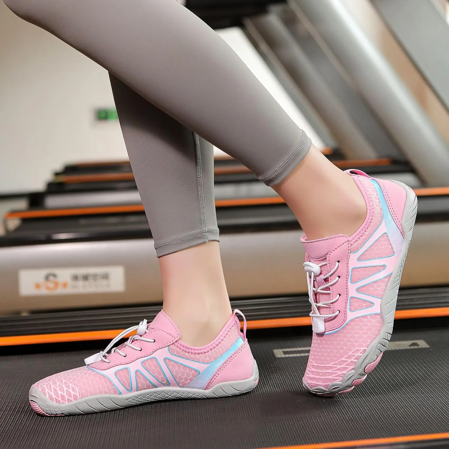 Barefoot Shoes Womens Mens Non-Slip Water Shoes Quick-Dry Aqua Socks Swim Beach Shoes Wide Toe Zero Drop Lightweight Minimalist Shoes Unisex for Spring Summer