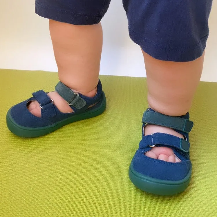 barefoot TERY denim boy sneakers (narrow)