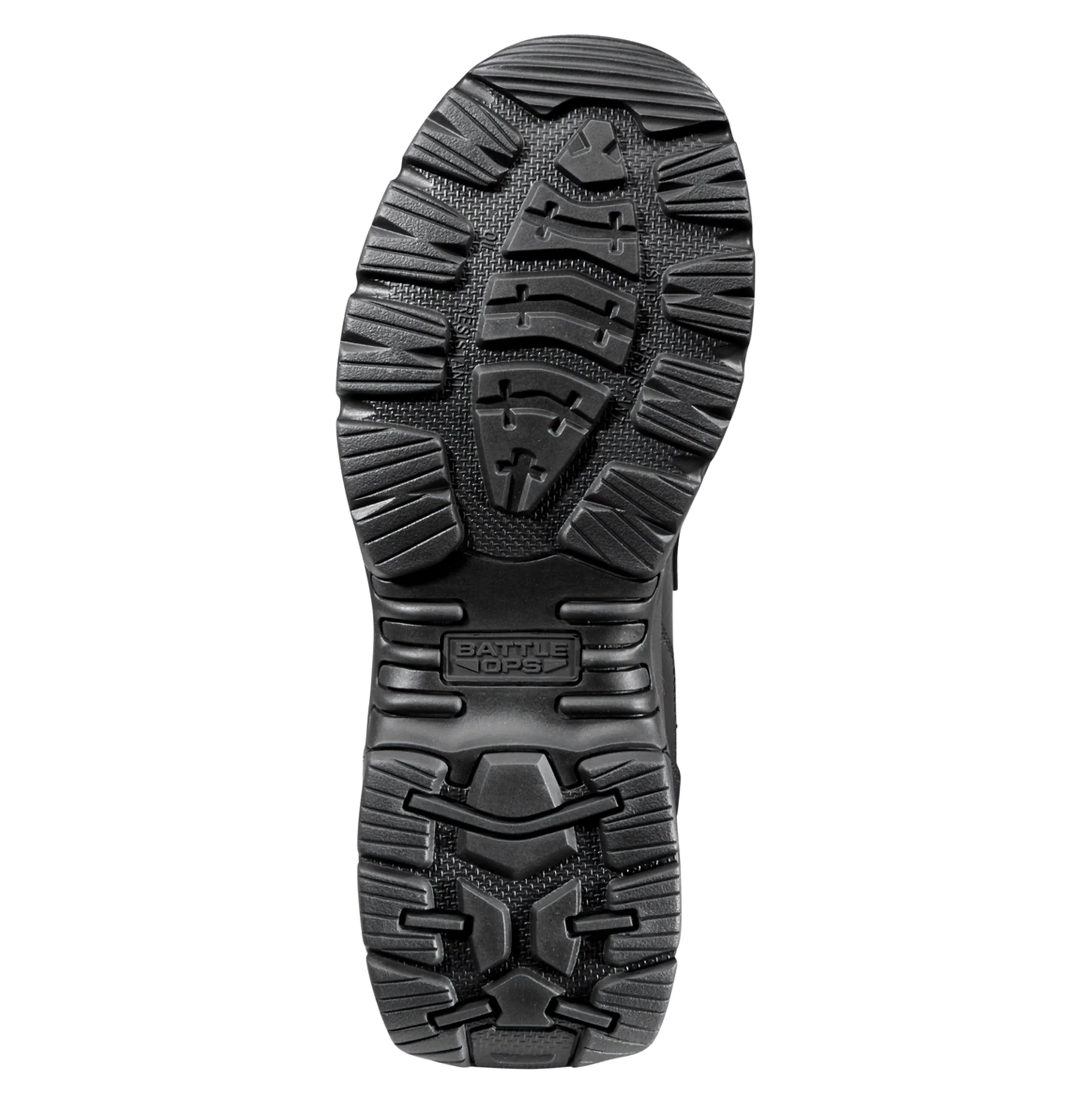 Battle OPS 8-inch Waterproof Tactical Boot - Side Zip Non Safety Toe