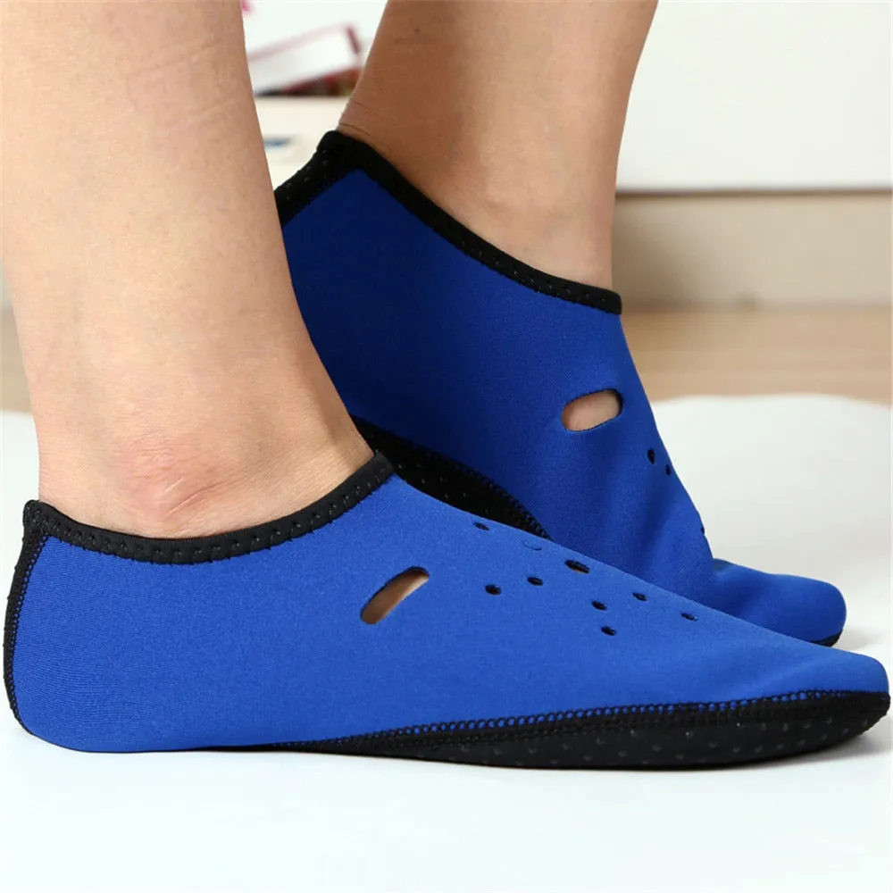 Beach Shoes Quick Dry Non-slip Diving Socks Swimming Pool Surfing Snorkeling Sock Swimming Fins Flippers Water Sport Shoes