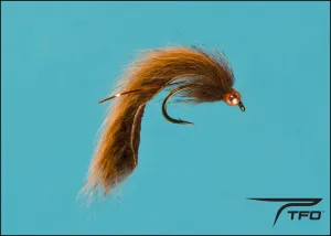 Beadhead Pine Squirrel Leech - Brown