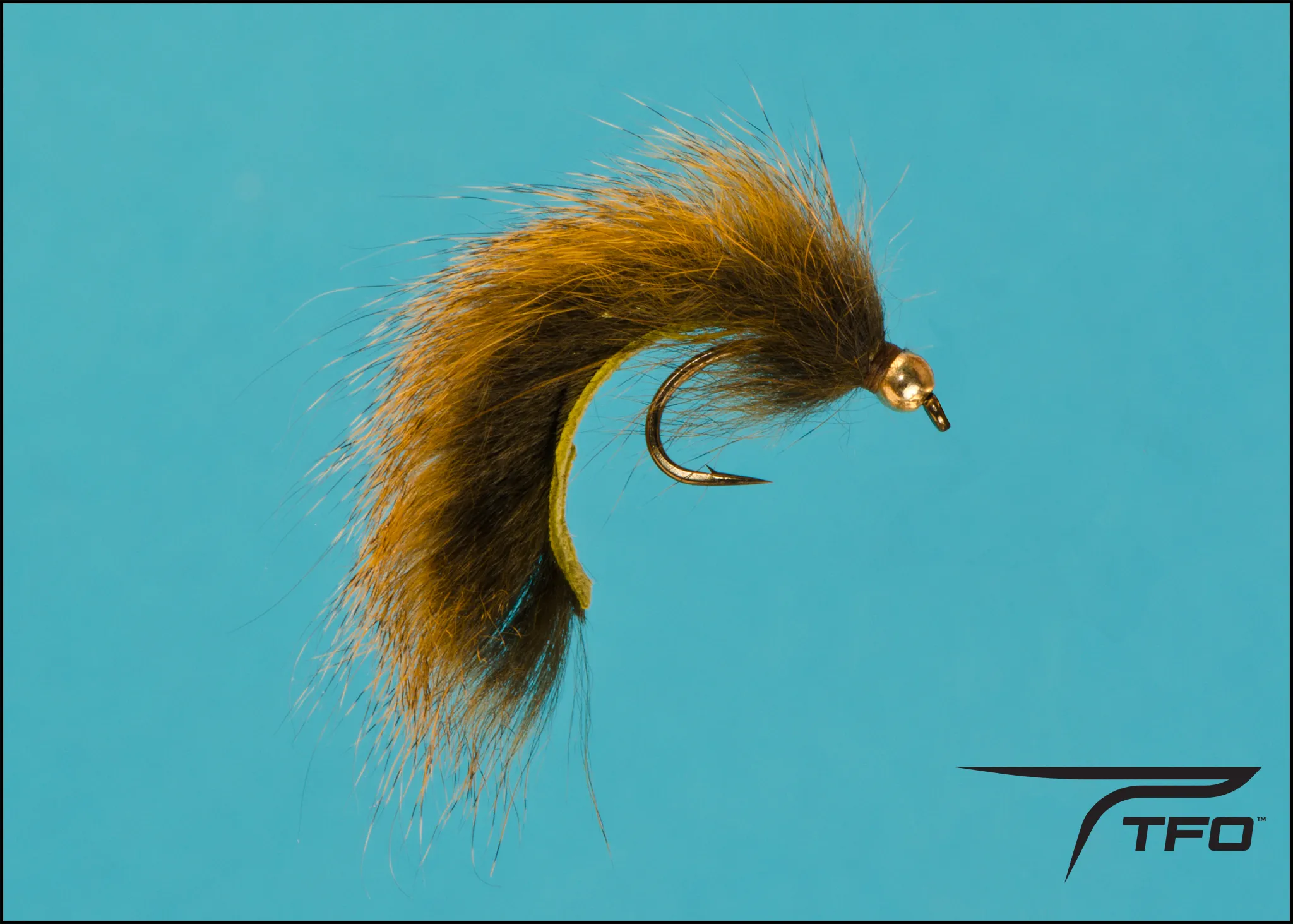 Beadhead Pine Squirrel Leech - Olive