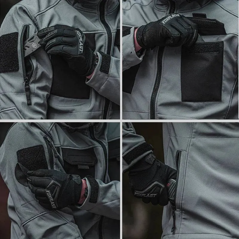 BEETLE 5-in-1 Muti-Pocket Softshell Waterproof Tactical Jacket