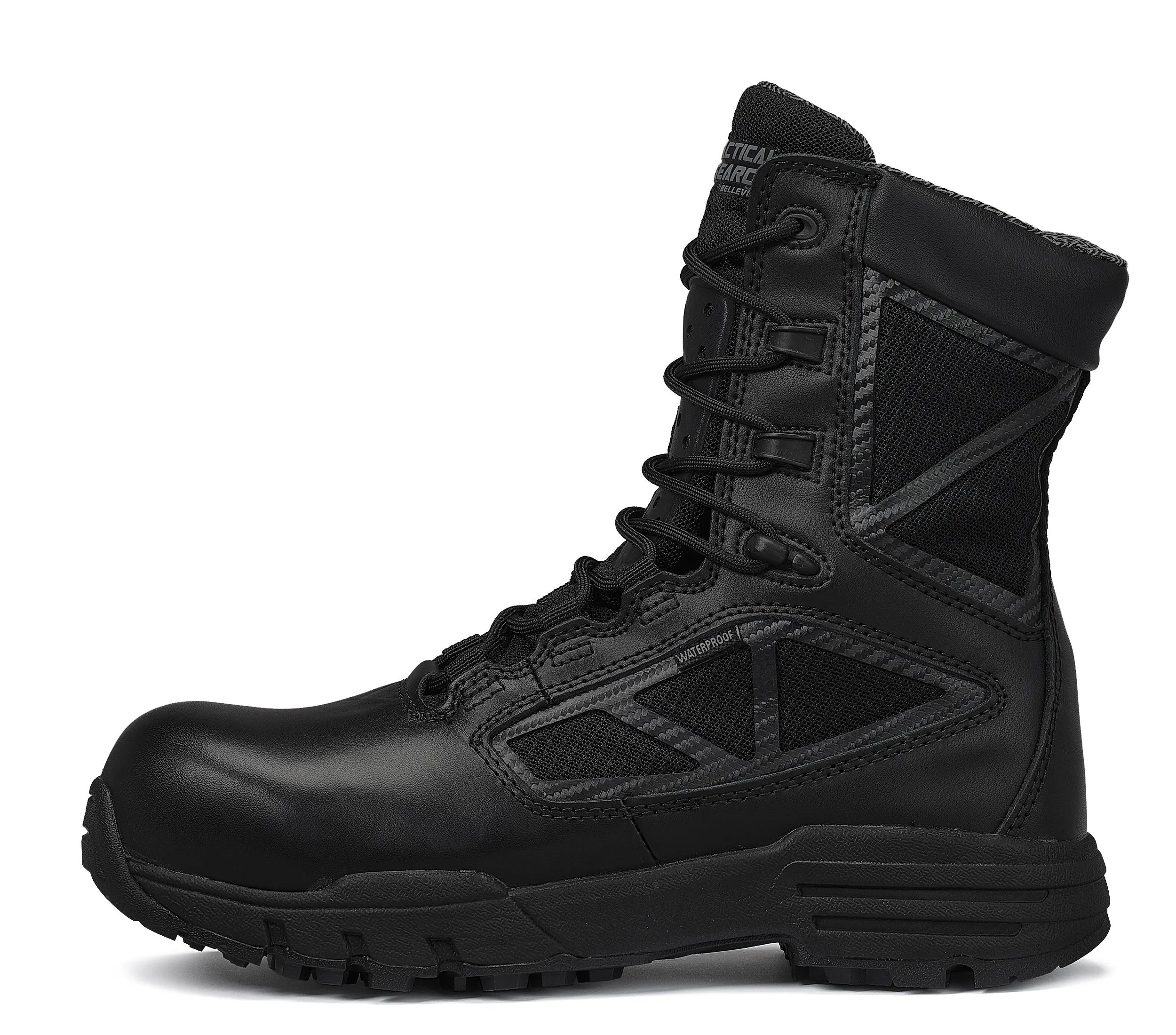 Belleville CHROME TR998ZWPCT Waterproof Side-Zip Composite Safety Toe Boot