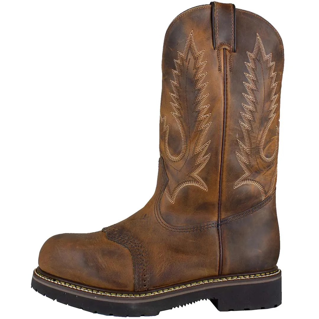 Boulet Men's CSA Steel Toe Cowboy Work Boots