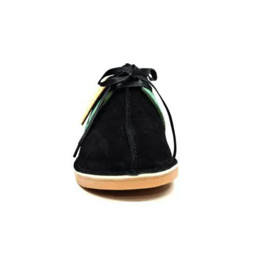 British Walkers Kingston Desert Trek Men's Jamaica Green Yellow Black Suede