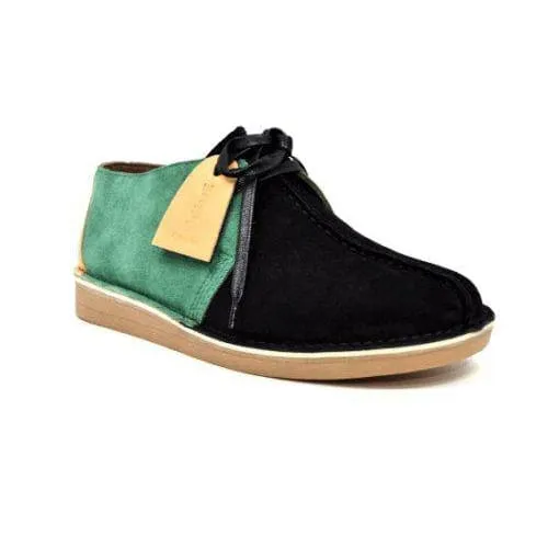 British Walkers Kingston Desert Trek Men's Jamaica Green Yellow Black Suede