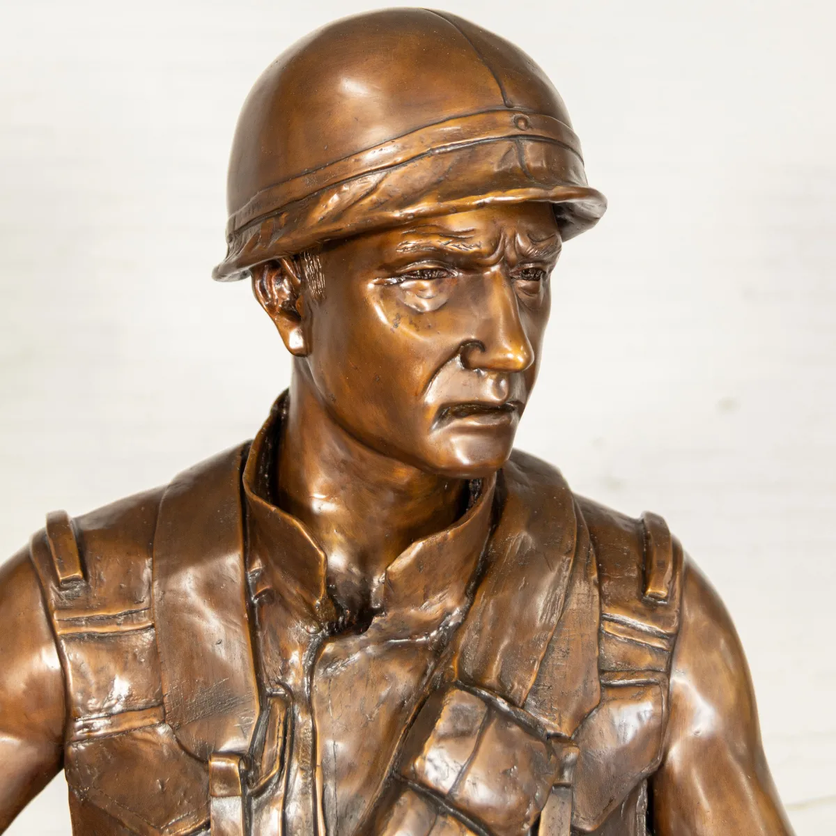Bronze Vietnam Soldier Statue