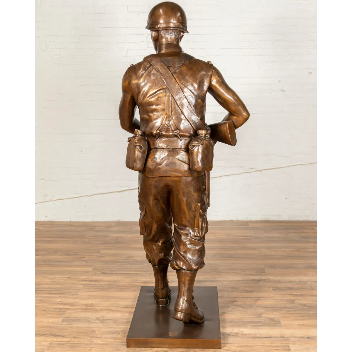 Bronze Vietnam Soldier Statue