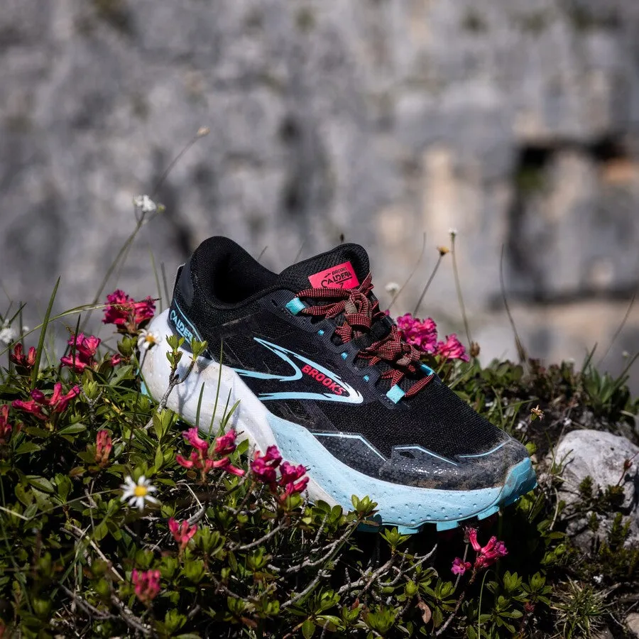 Brooks Caldera 7 | Black / Ebony / Bluefish | Womens