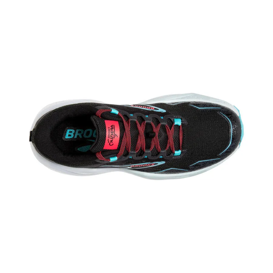 Brooks Caldera 7 | Black / Ebony / Bluefish | Womens