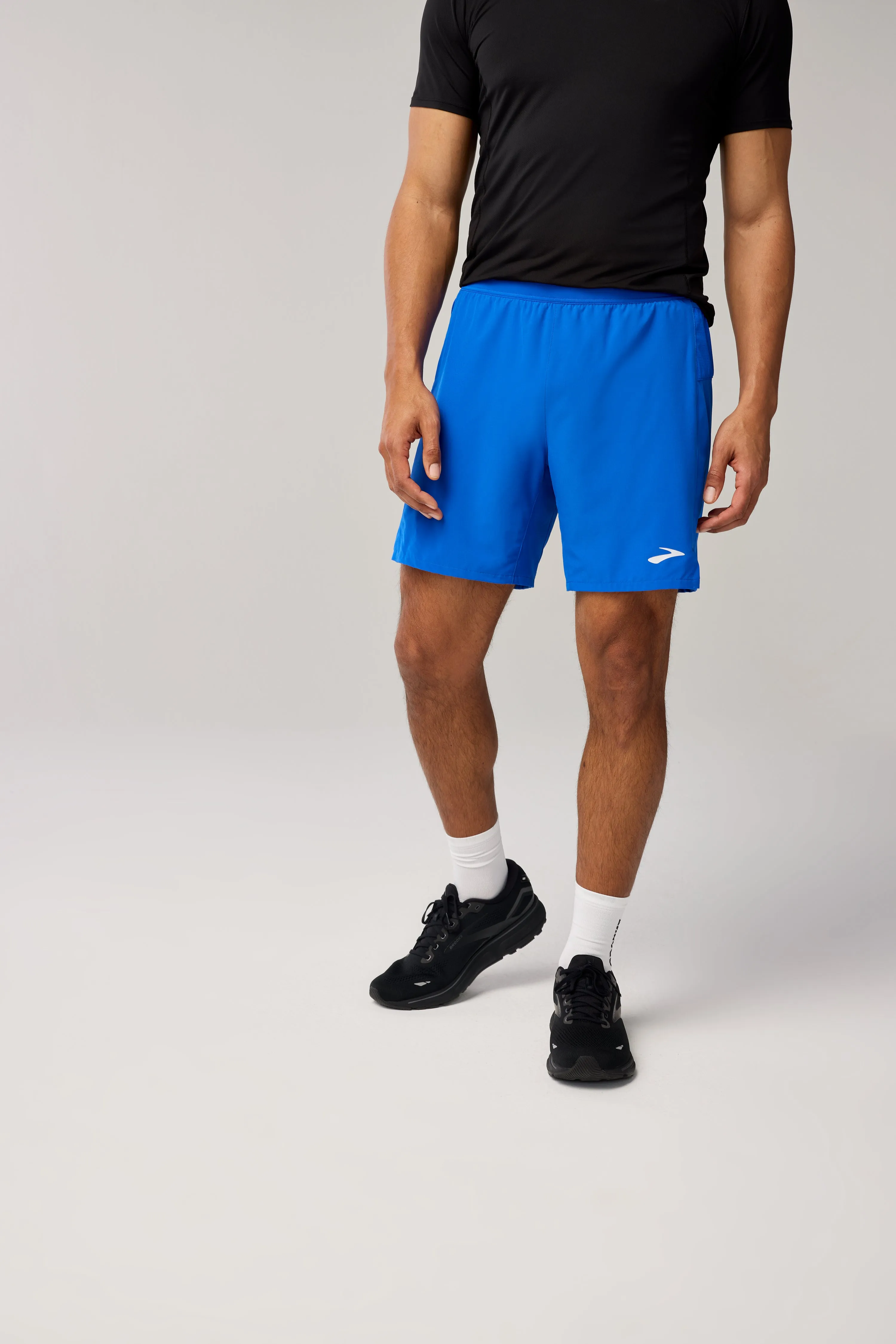 Brooks | Journey 7" 2-in-1 Shorts | Men's | Neo Blue