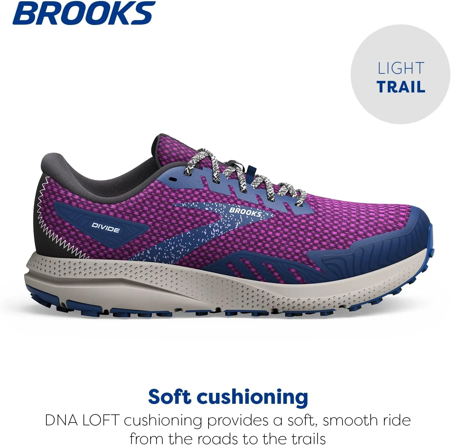 Brooks Womens Divide 4 Trail Running Shoe