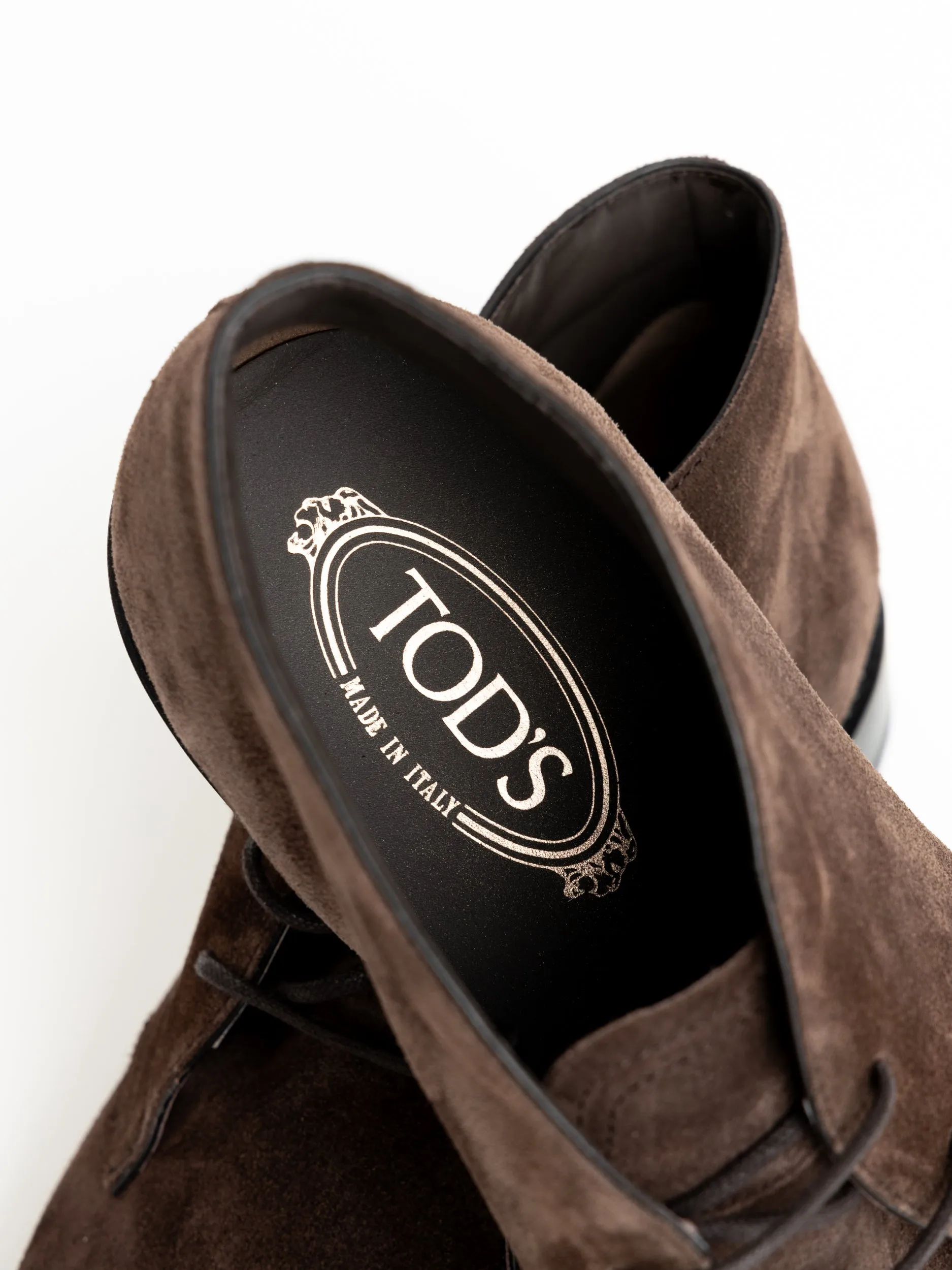 Brown Suede Desert Ankle Boots